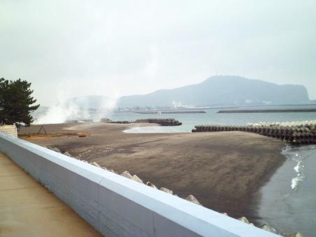 指宿も寒いです・・